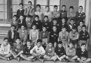 ECOLE MAGNAN GARCONS 1955 CM1